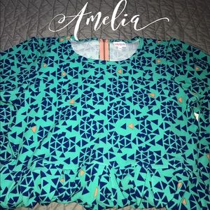 Lularoe Amelia Dress 3XL NWT