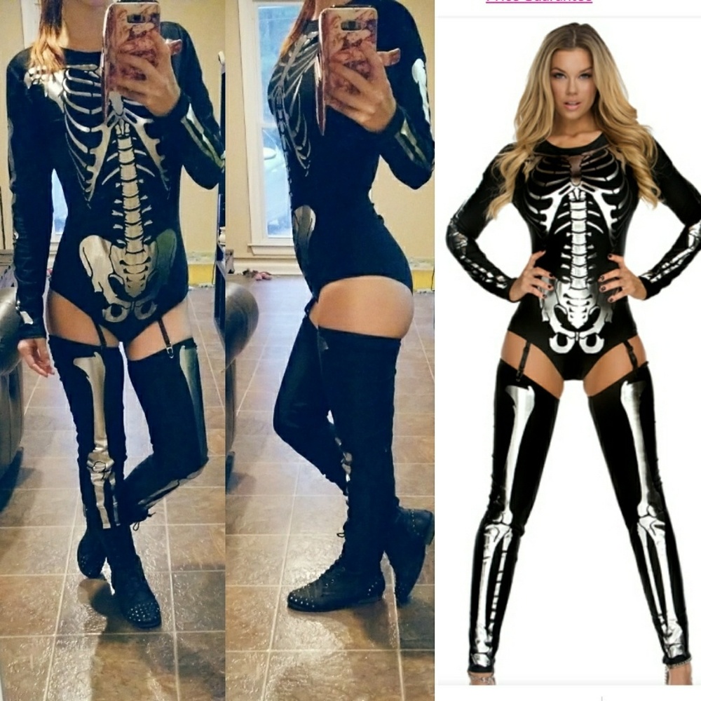 Sexy Skeleton costume