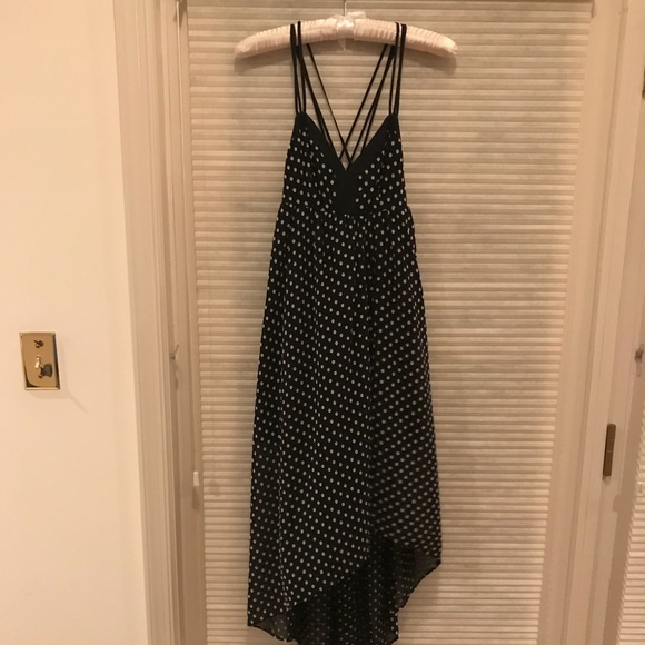 BCBG Generation Criss Cross Polka Dot Dress - Picture 1 of 5