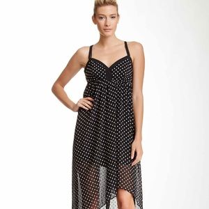 BCBG Generation Criss Cross Polka Dot Dress BCBG Generation Criss Cross Polka Dot Dress