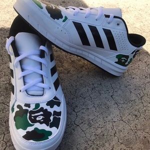 Bape Custom Adidas Shoes