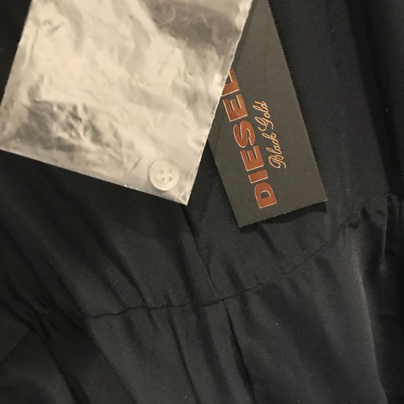 Luxury Label Diesel Black Gold Jumpsuit - Picture 5 of 6