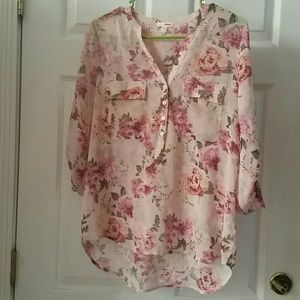 Flowered blouse