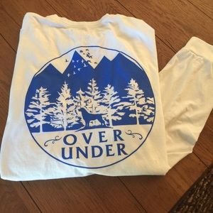 Over Under long sleeve T shirt