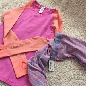 ivivva shirt & Scarf bundle