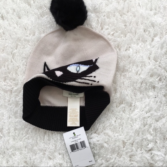 Kate spade cat face hat - Picture 2 of 2