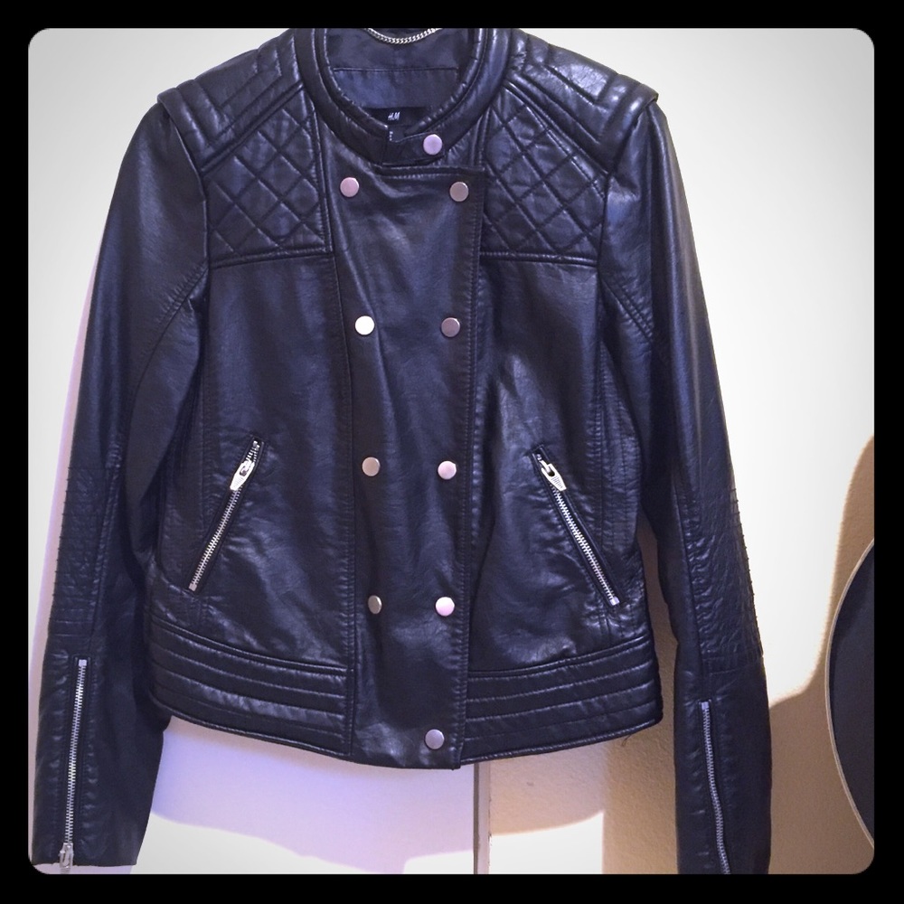 Like New Faux vegan 🌱 Moto Leather Jacket