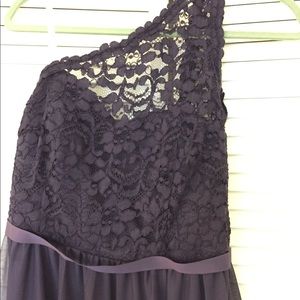 Tea length formal dress