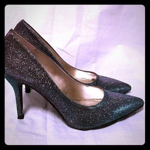Sparkly Nine West Heels (W 8.5)