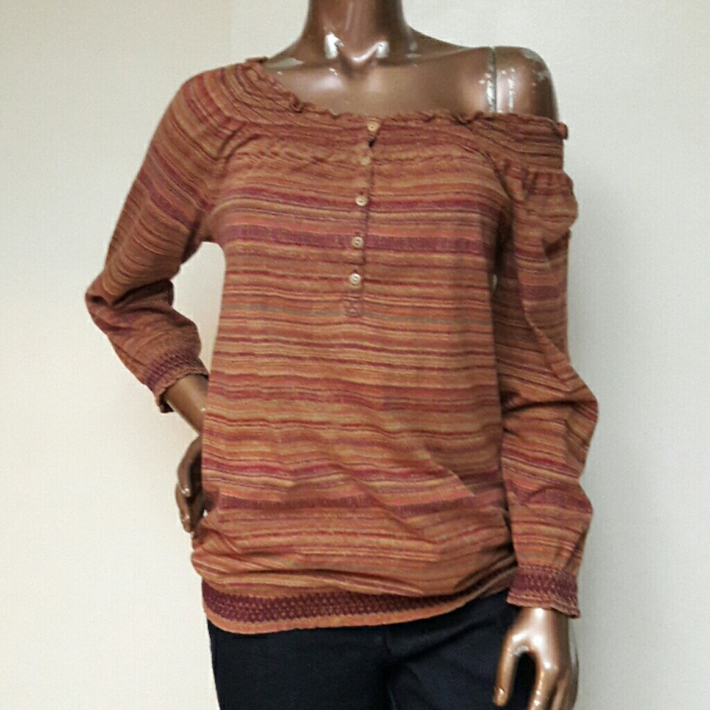 Boho Style Lauren Jean Co.Top - Picture 1 of 4