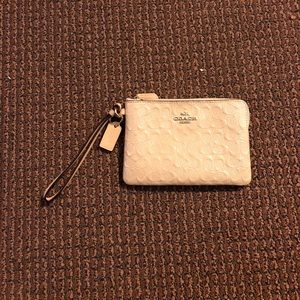Coach small wristlet