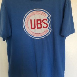 Vintage Chicago Cubs logo t shirt