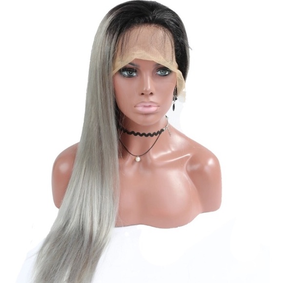 Black to get ombré human hair wig