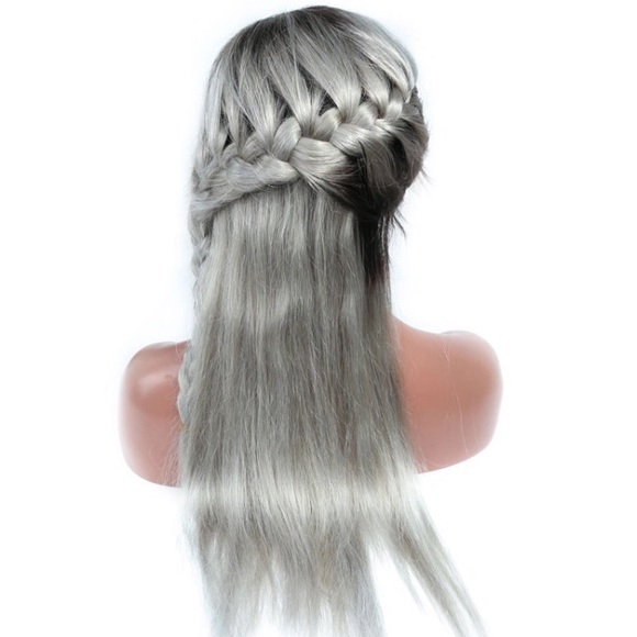 Black to get ombré human hair wig
