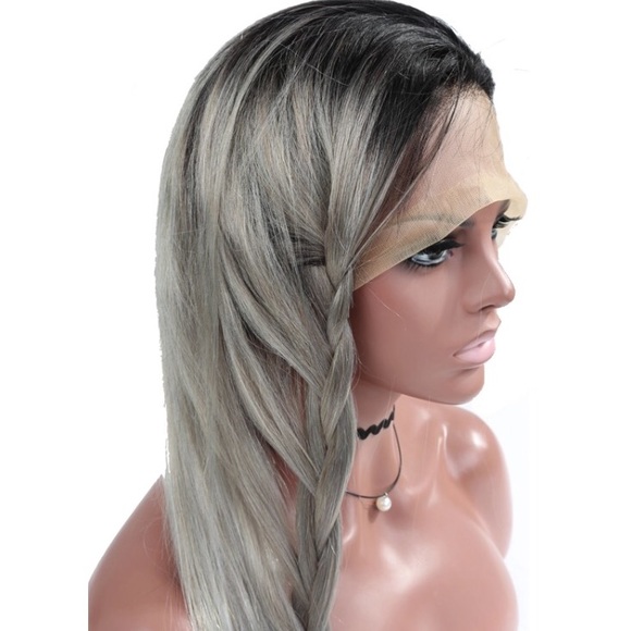 Black to get ombré human hair wig