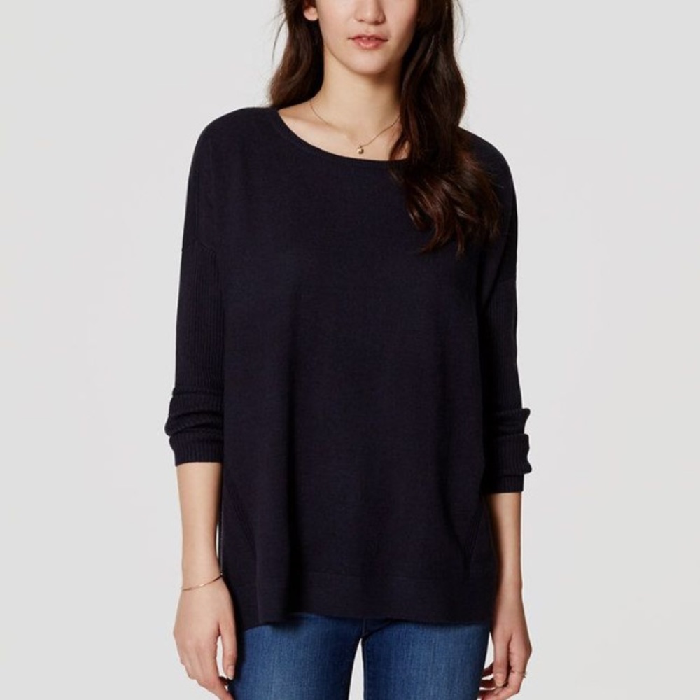 LOFT Swing Tunic Sweater // Size S