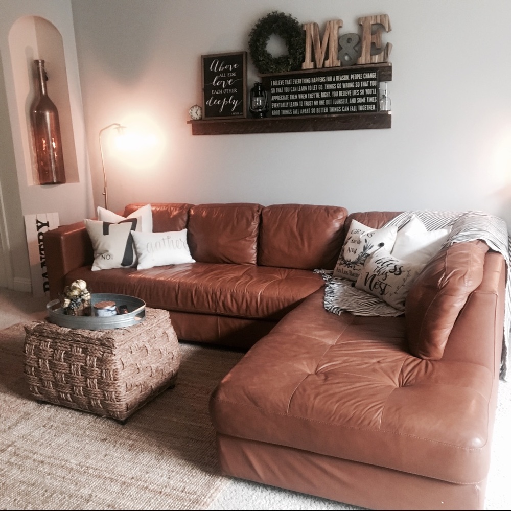 Our Nest: Before + After Living Room Style Refresh