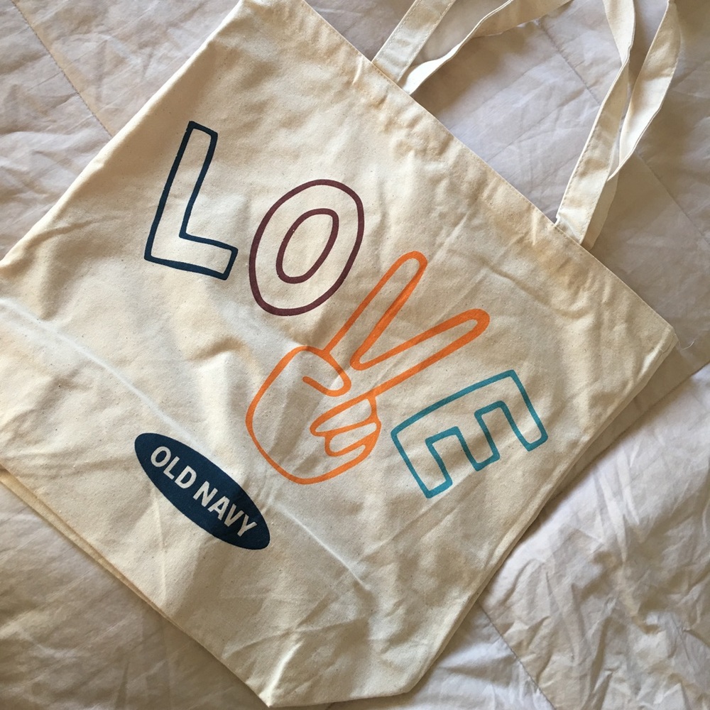 Old Navy "Love" Tote