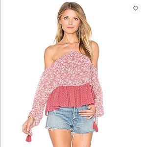 NWT  Syrah Tularosa Cold Shoulder Blouse