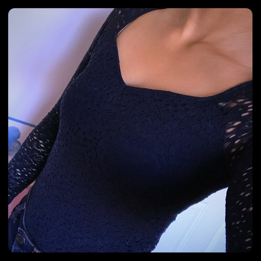 NWT Hollister Lace Bodysuit