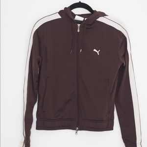 Brown Puma Classic Track Jacket