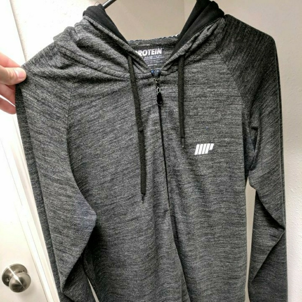 Myprotein Performance Zip Top Gray M