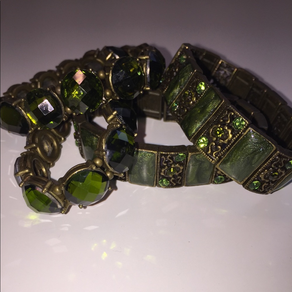 Vintage bracelets, two sets @ $10 ea set