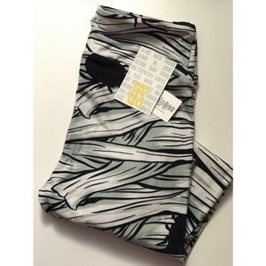 Lula roe Halloween mummy leggings OS
