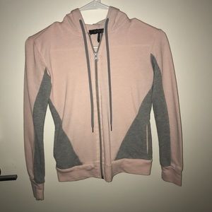 Pink hoodie