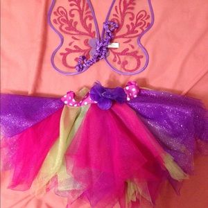 Tutu and wings