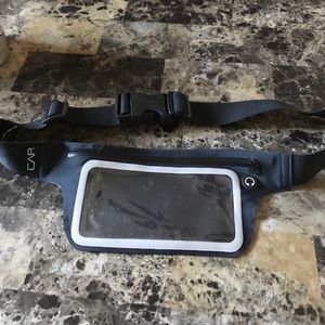 Phone holder waist belt.
