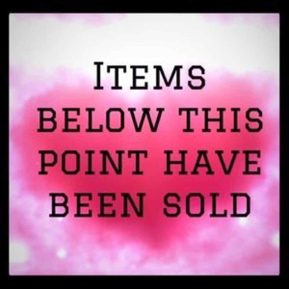 CLOSET SOLD ITEMS