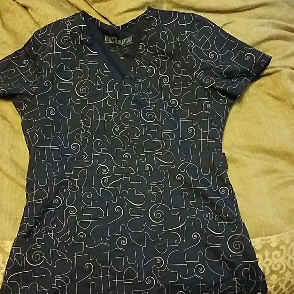 Xsmall Scrub Top