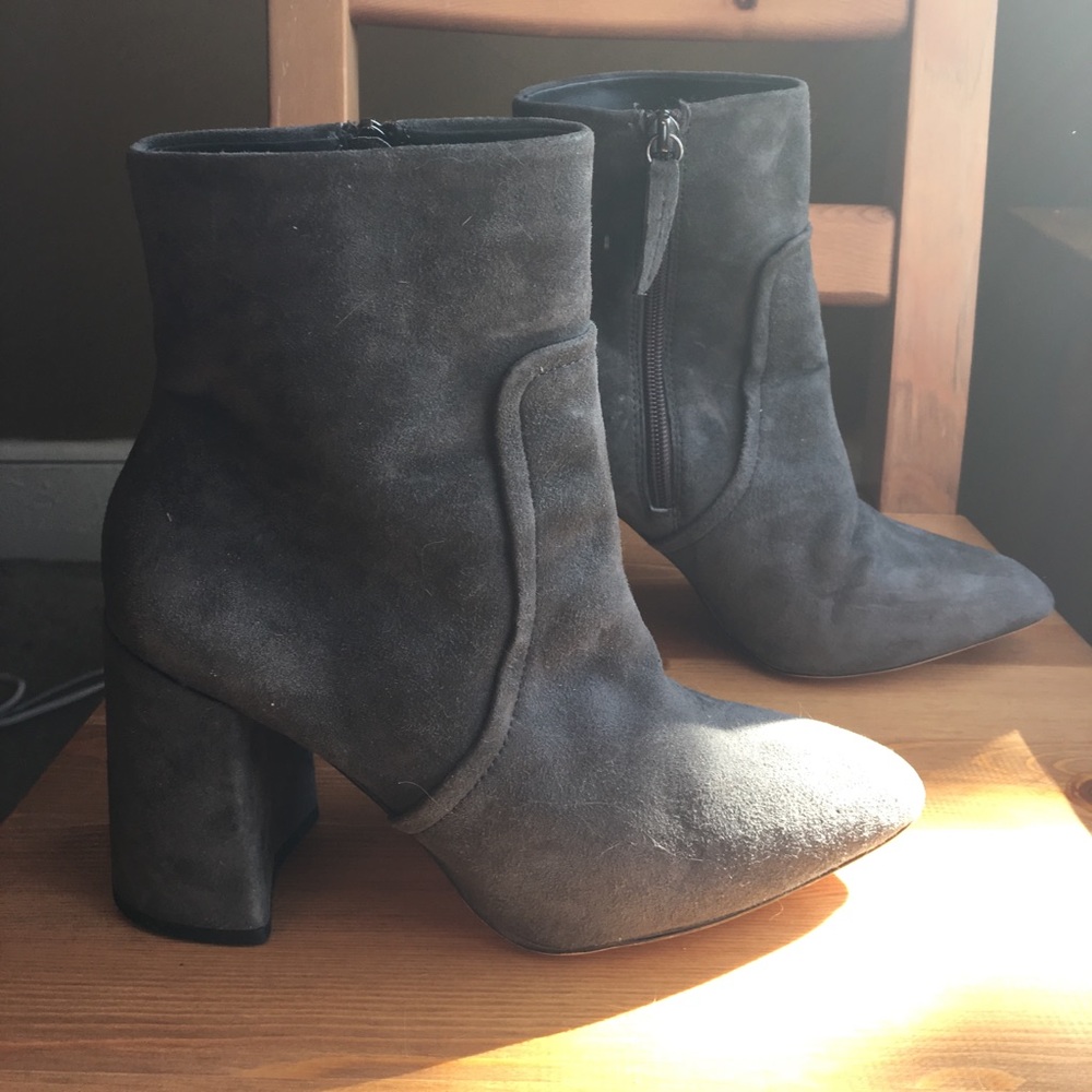 Steve Madden, Grey, 7, Jaque boot