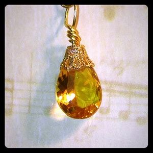 #0146 Brazilian Citrine Pendant