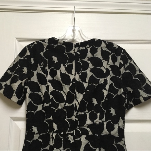 Dress,size-0,short sleeves,black/cream,lace,short - Picture 5 of 8