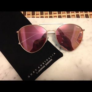 Quay x Jasmine Sanders Indio Metal Sunglasses