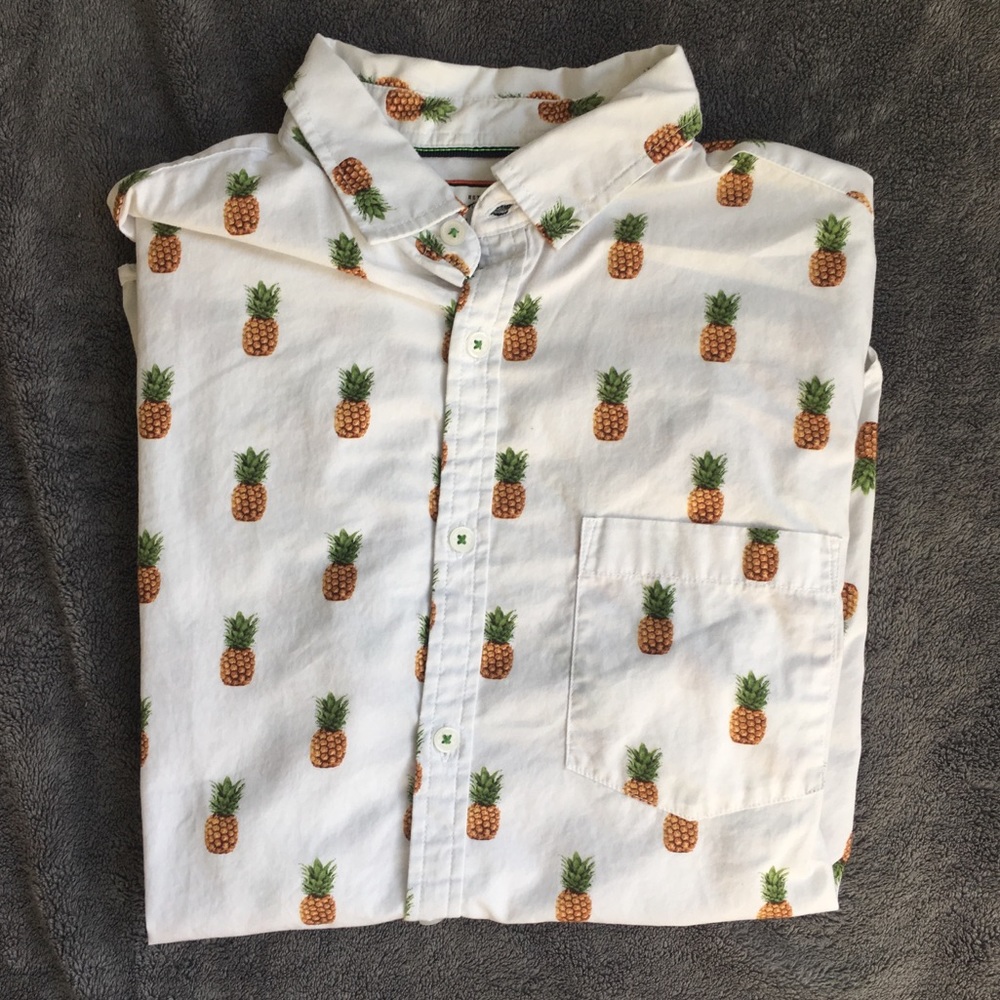 Denim & Flower short sleeve button down.
