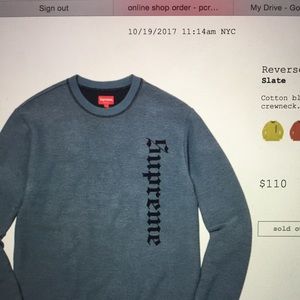 Supreme Crewneck