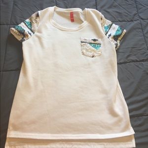 Sequined top