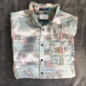 Denim & Flower short sleeve button down.