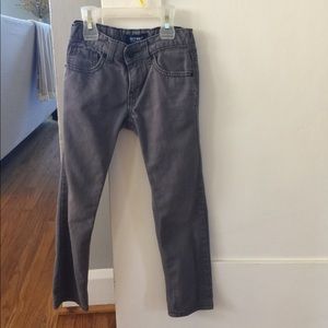 Boys Gray Old Navy Jeans (Size 6)