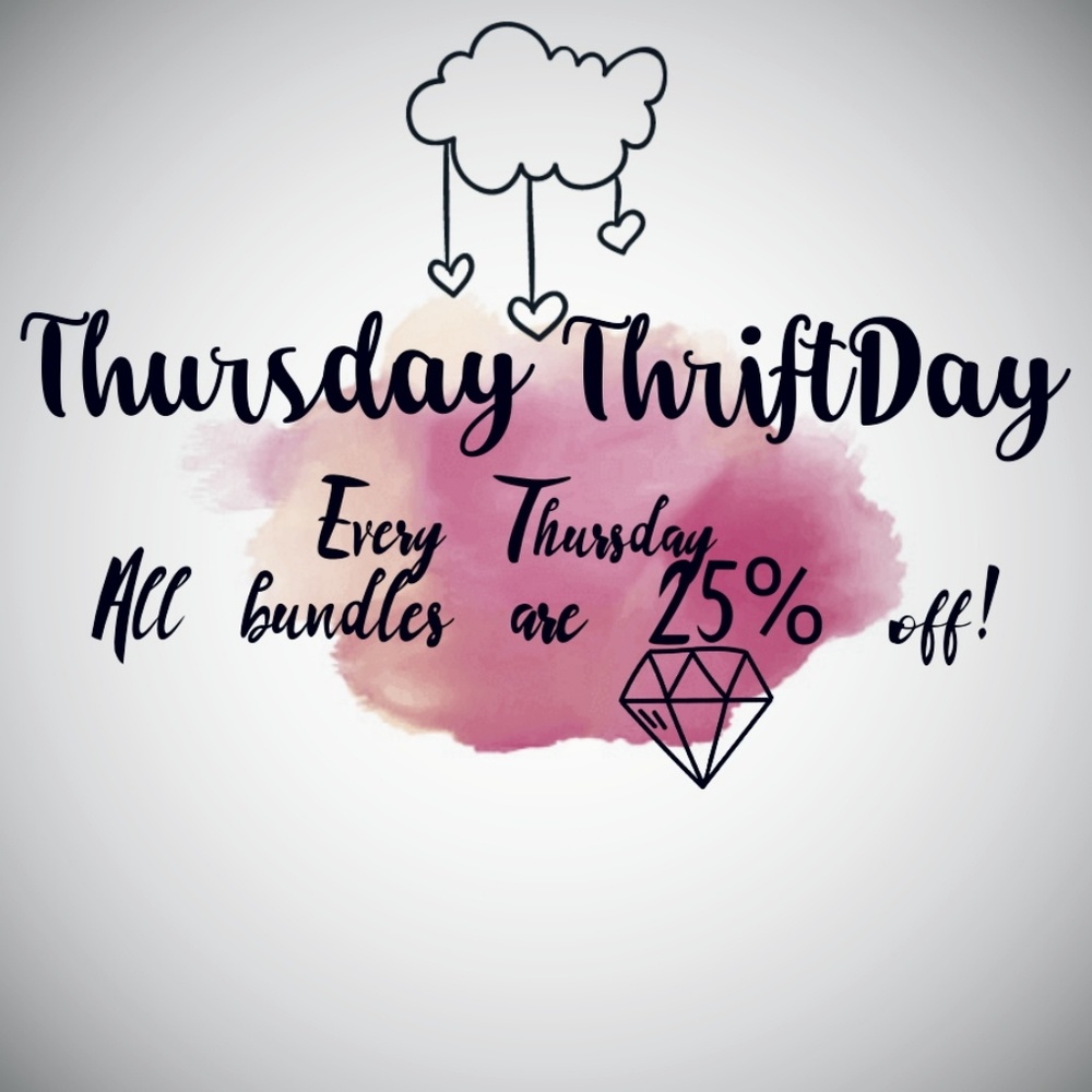 Every Thursday all bundles are 25% off!