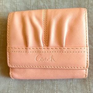 EUC Light Pink Coach Wallet