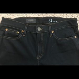 J.Crew Toothpick Skinny Ankle Jean Size 31 Waist