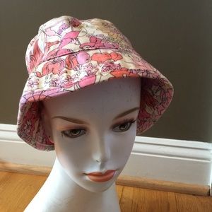 Liberty of London target floral bucket hat cap