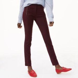 Black Bi-Stretch Ankle Skinny Pant