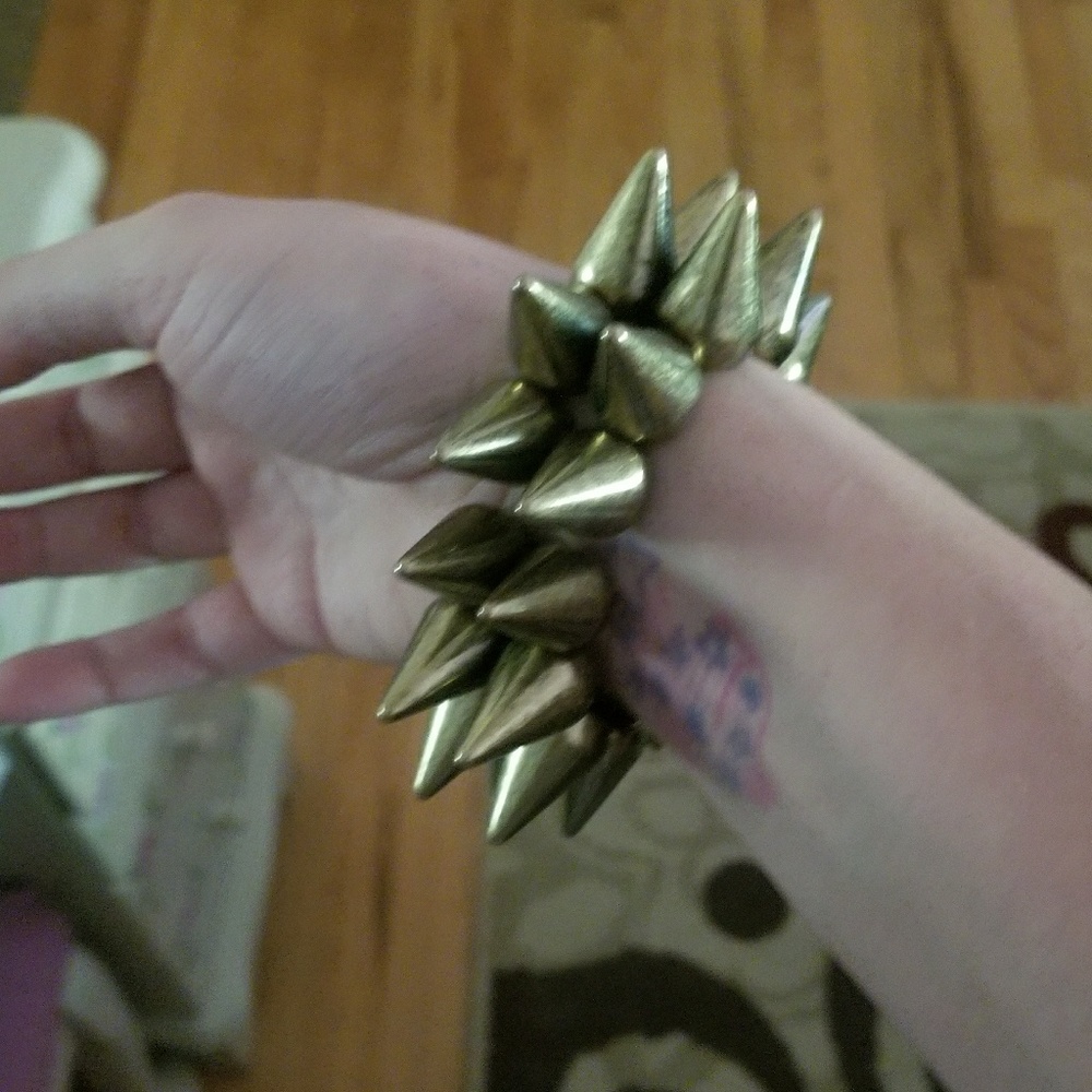 Studded cuff bracelet