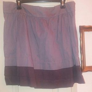 Old navy smokey lavendar a line skirt 16