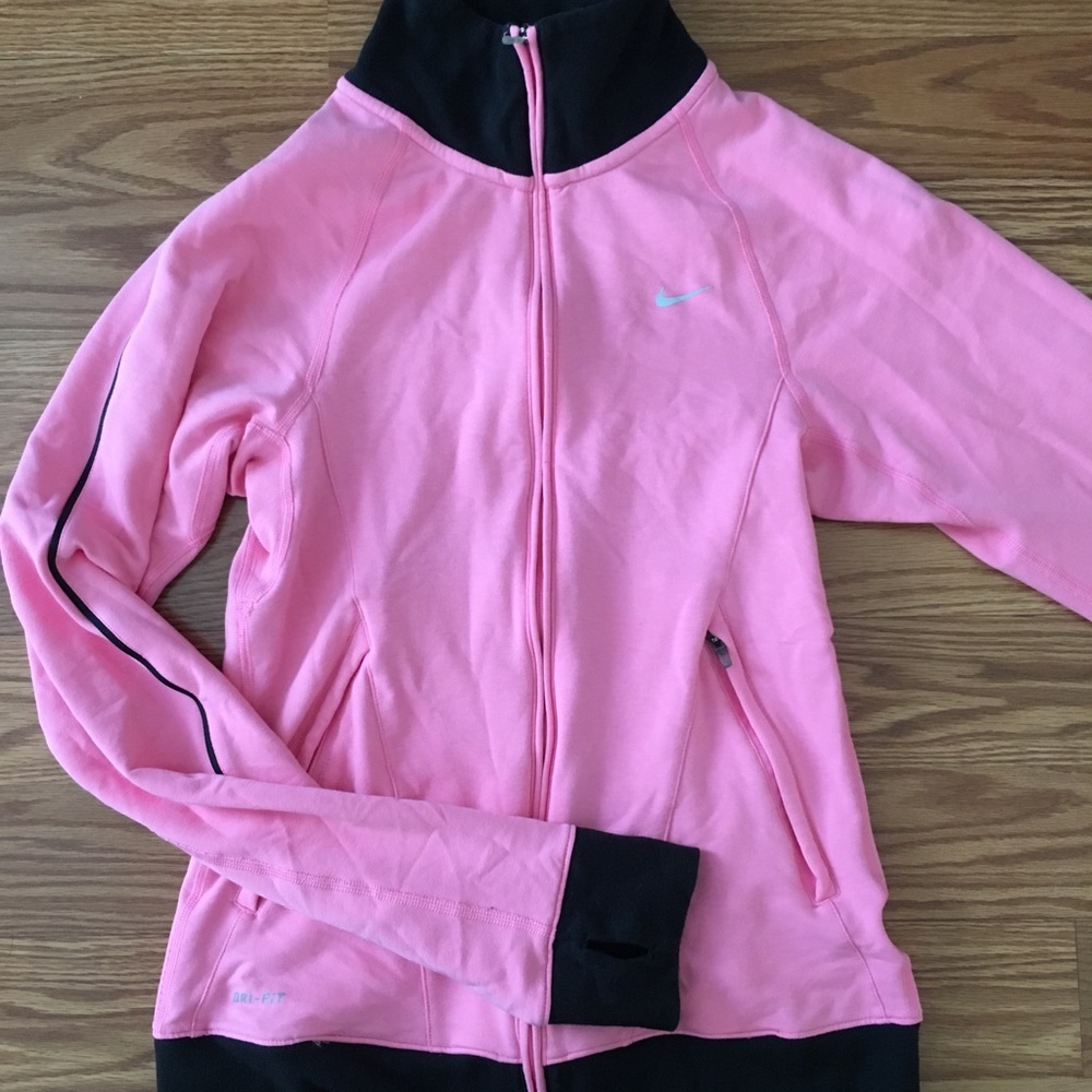 Like new pink Nike Dri-fit jacket